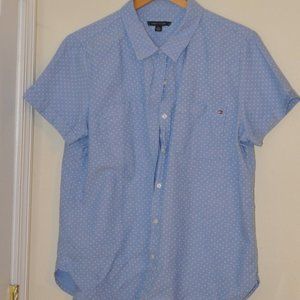 Tommy Hilfiger Button Down Shirt Girls XL 16